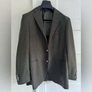 Suit Supply Sport coat. Single breasted, working buttons on the sleeves.
